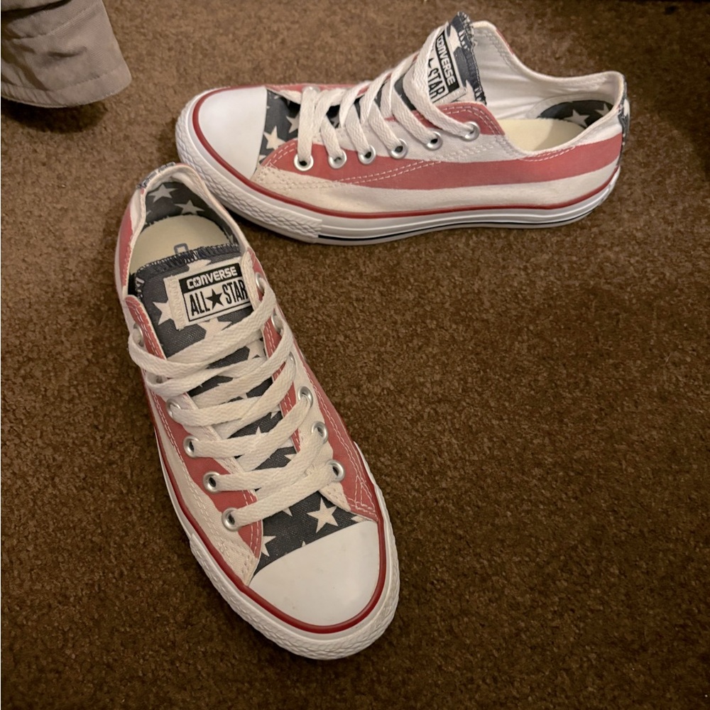 American flag converee